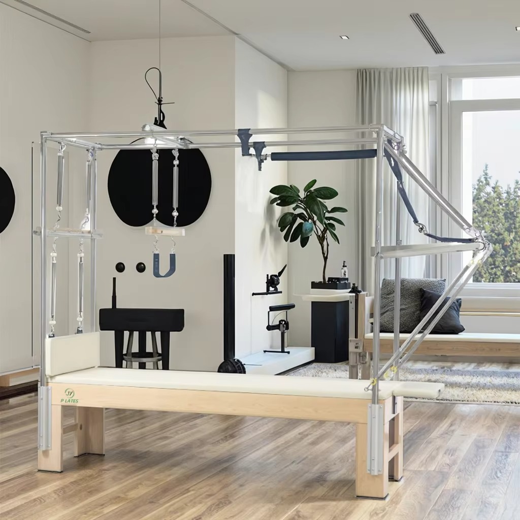 Health & Wellness Tourism - Professional Commercial Durable Maple Pilates Reformer
