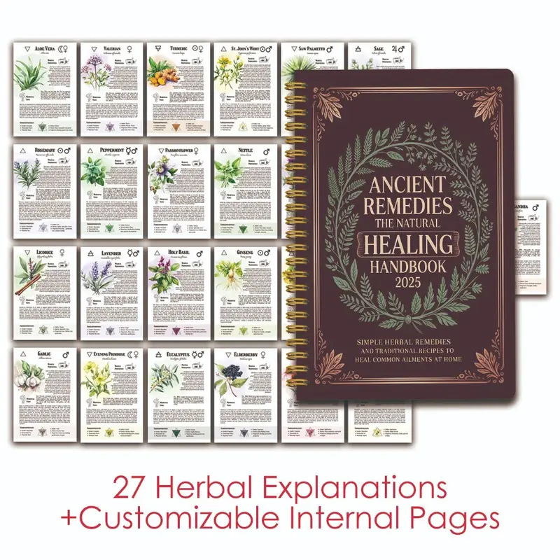 Health & Wellness Tourism - Natural Remedies Handbook with Ancient Cures