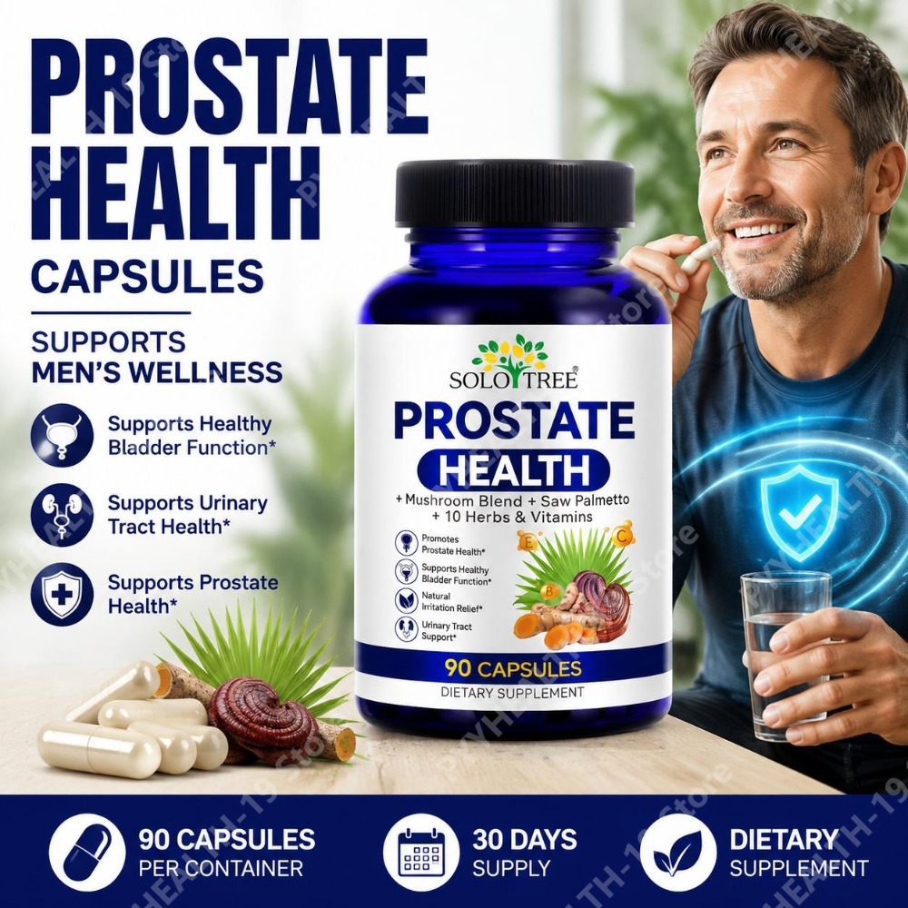 Health Wellness And - SOLO TREE Prostate Health Capsules Saw