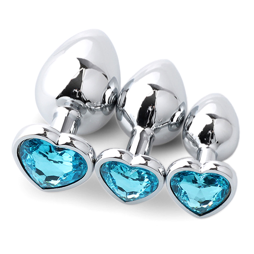 Health Wellness And - 3PCS Metal Anal Plugs for Couples