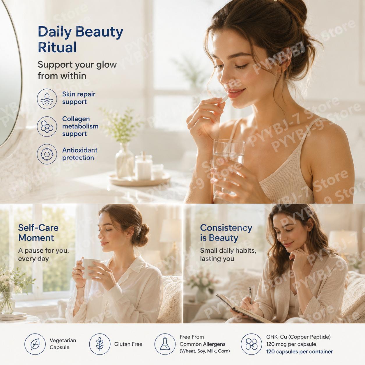 GHK-Cu Copper Peptide Suppleme - огляд і ціна Health Wellness And