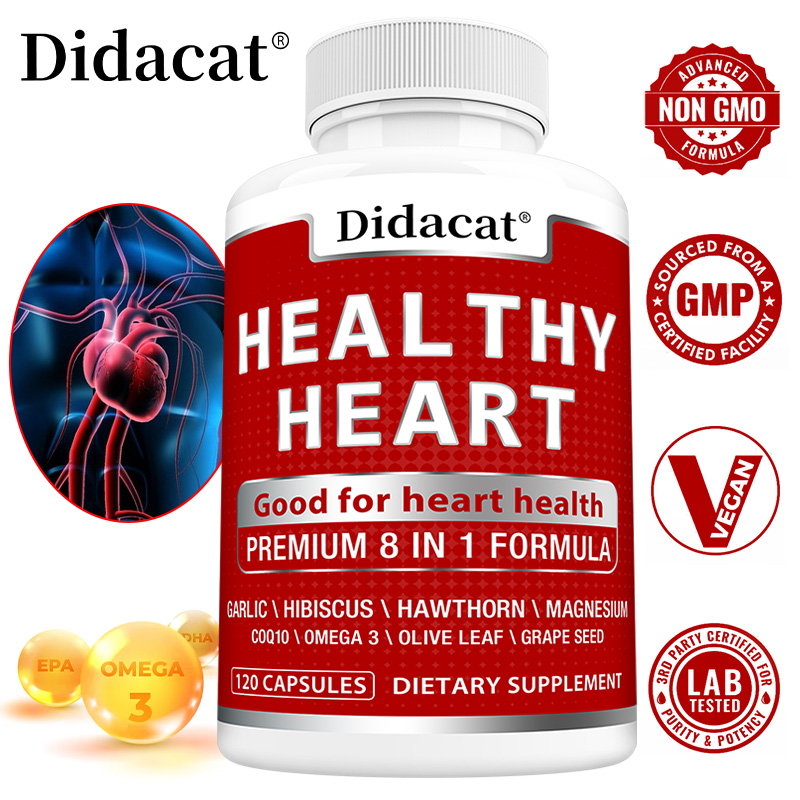 Heart Health Capsules with CoQ - огляд і ціна Health Wellness And