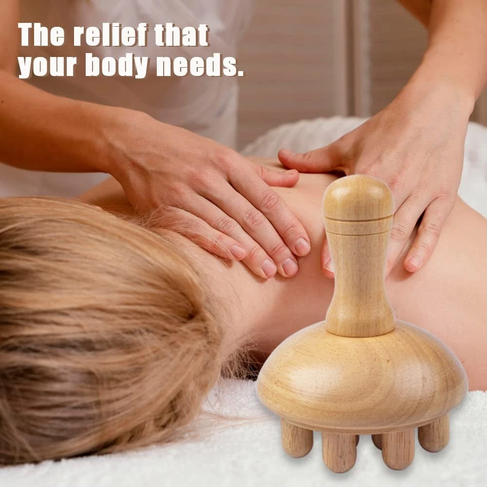 Wooden Mushroom Manual Massage - огляд і ціна Health Wellness And
