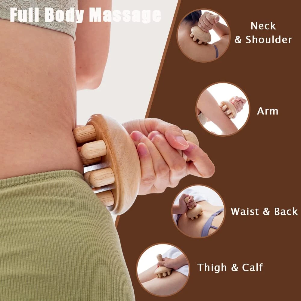 Wooden Mushroom Manual Massage - огляд і ціна Health Wellness And