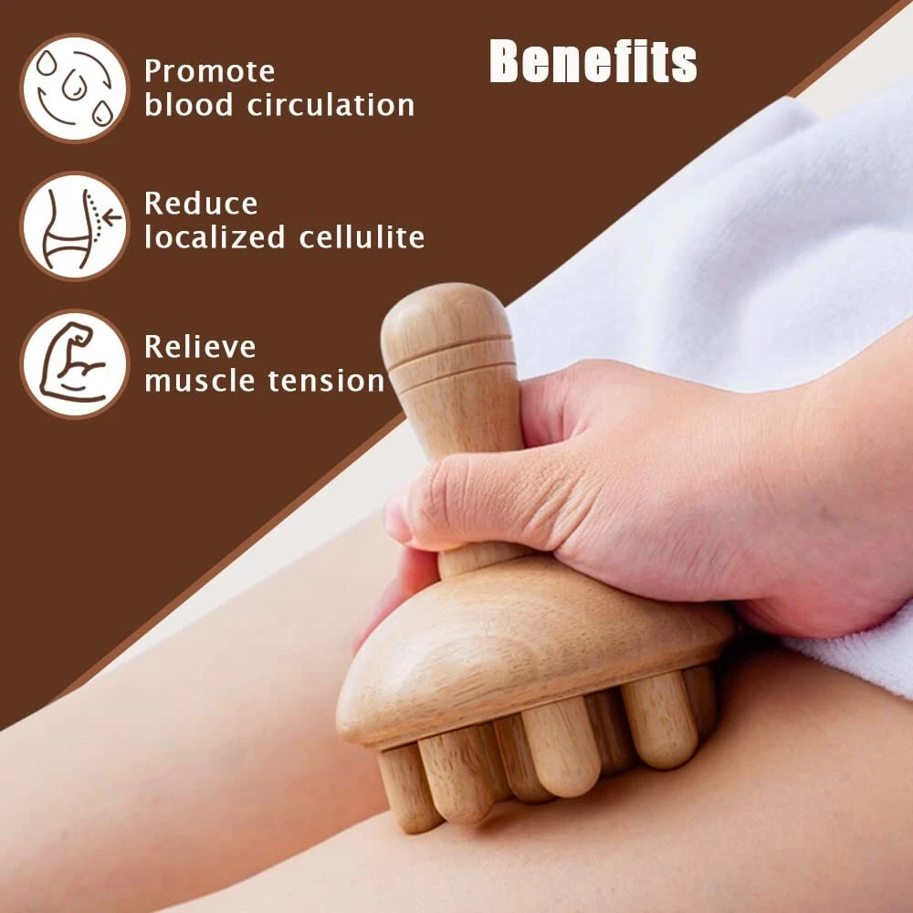 Wooden Mushroom Manual Massage - огляд і ціна Health Wellness And