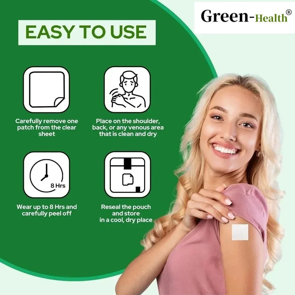 Hot sale Vitamin D3 & K2 Patch - огляд і ціна Health Wellness And